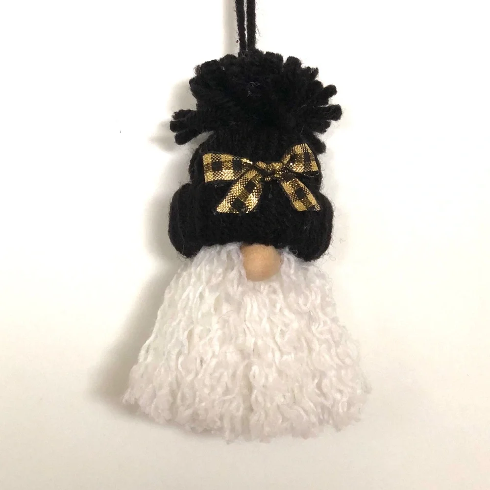 Gnome yarn ornament